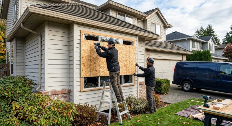 Emergency Board Up Service in Overland Park, KS