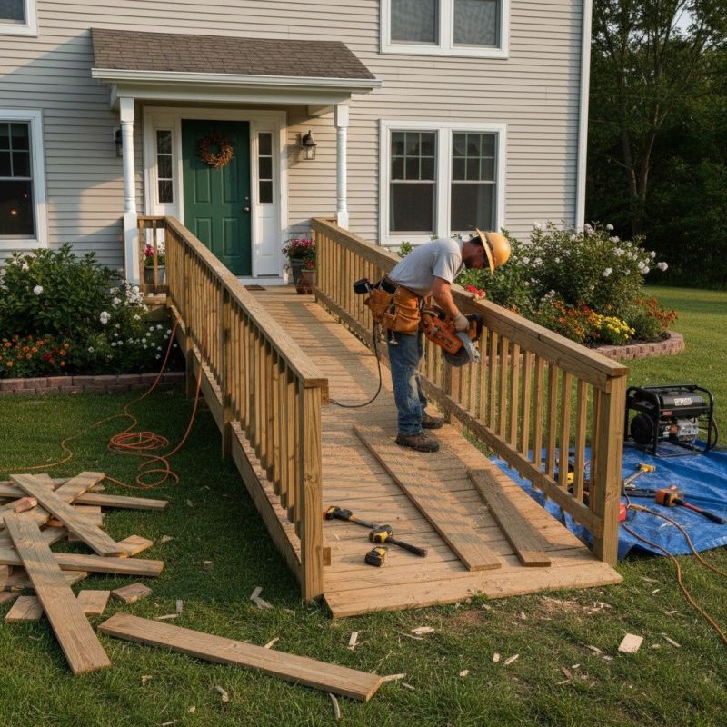 Wood Ramp Repair in Littleton, CO